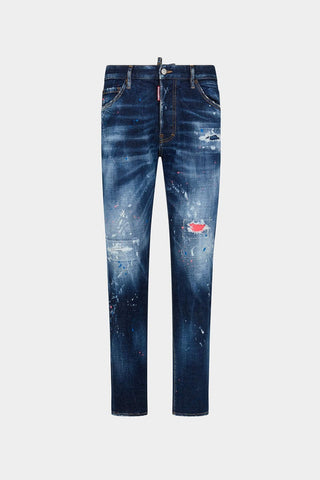 DSQUARED2 Jeans Dark Neon Splash Wash - Moda & Modi Luxury