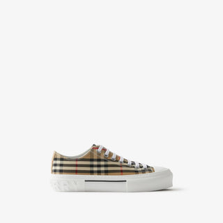 BURBERRY Sneaker in cotone Check Donna - Moda & Modi Luxury