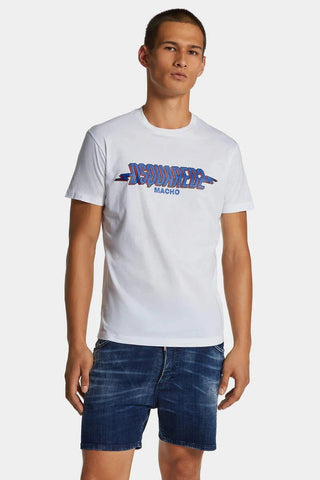 T-shirt DSQUARED2 Wash Cool Fit Macho - Moda & Modi Luxury