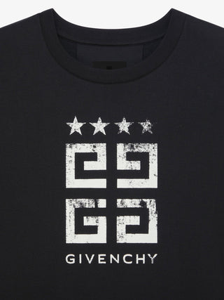 GIVENCHY T-shirt slim 4G stars in cotone - Moda & Modi Luxury