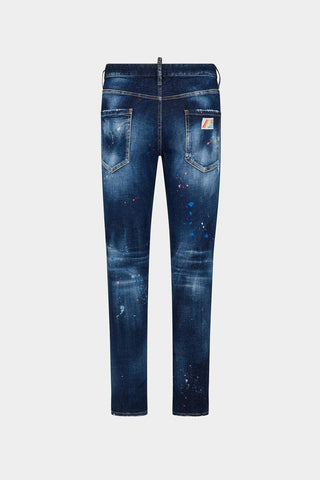 DSQUARED2 Jeans Dark Neon Splash Wash - Moda & Modi Luxury