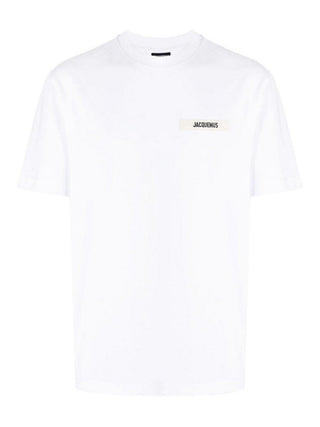 JACQUEMUS T-shirt Gros Grain bianco - Moda & Modi Luxury