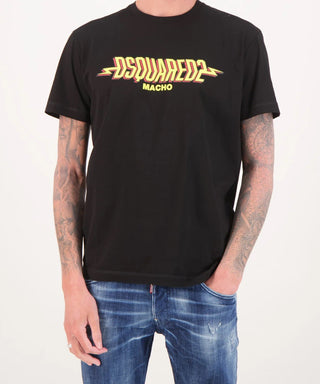 T-shirt DSQUARED2 Wash Cool Fit Macho - Moda & Modi Luxury