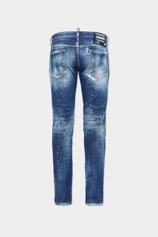 Jeans DSQUARED2 Medium Heritage Rammendo Wash Slim - Moda & Modi Luxury