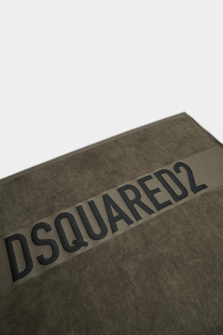 Telo Mare DSQUARED2 Logo Out Of Water Towel - Moda & Modi Luxury