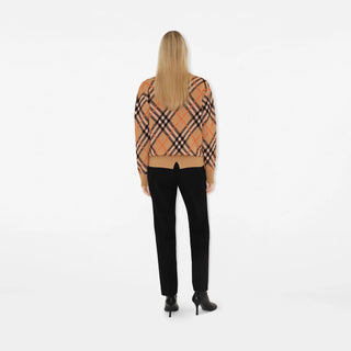 Pullover BURBERRY in misto lana Check - Moda & Modi Luxury