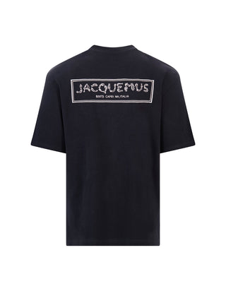 JACQUEMUS T-shirt Merù Blu Navy - Moda & Modi Luxury