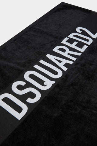 Telo Mare DSQUARED2 Logo Out Of Water Towel - Moda & Modi Luxury