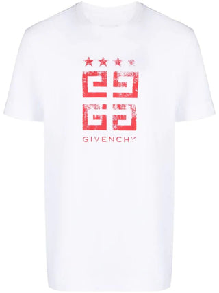 GIVENCHY t-shirt slim 4G stars in cotone - Moda & Modi Luxury