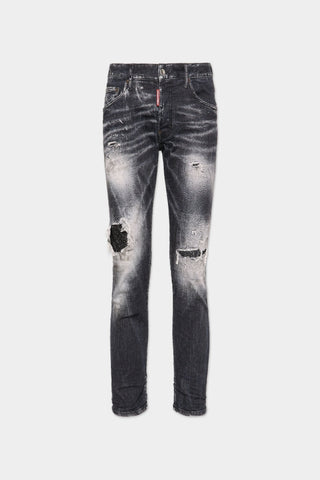 Jeans DSQUARED2 Black Jet Set Wash Skater - Moda & Modi Luxury