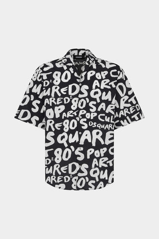 DSQUARED2 D2 POP 80'S BOWLING SHIRT - Moda & Modi Luxury