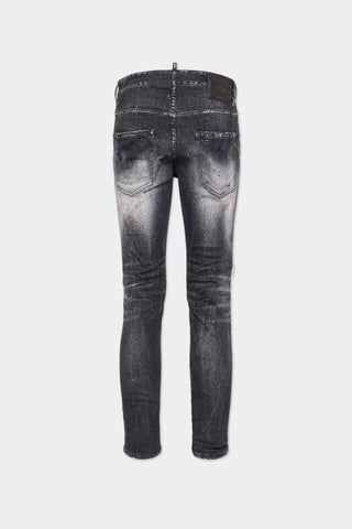 Jeans DSQUARED2 Black Jet Set Wash Skater - Moda & Modi Luxury