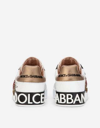 DOLCE&GABBANA Sneakers da Donna con patch e ricamo - Moda & Modi Luxury