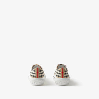 BURBERRY Sneaker in cotone Check Donna - Moda & Modi Luxury