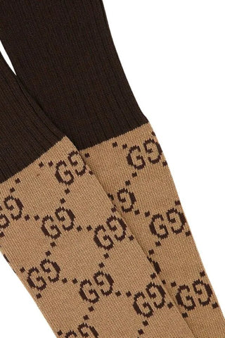 Calzini GUCCI in misto cotone con motivo GG - Moda & Modi Luxury