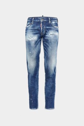 Jeans DSQUARED2 Medium Heritage Rammendo Wash Slim - Moda & Modi Luxury