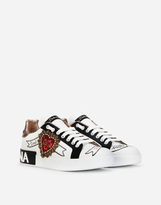 DOLCE&GABBANA Sneakers da Donna con patch e ricamo - Moda & Modi Luxury