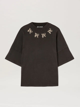 PALM ANGELS T - SHIRT STATEMENT MONOGRAM - Moda & Modi Luxury