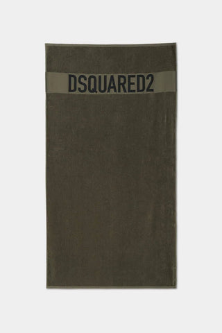 Telo Mare DSQUARED2 Logo Out Of Water Towel - Moda & Modi Luxury