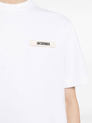 JACQUEMUS T-shirt Gros Grain bianco - Moda & Modi Luxury