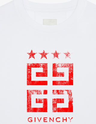 GIVENCHY t-shirt slim 4G stars in cotone - Moda & Modi Luxury