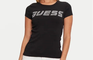 T-shirt GUESS logo strass - Moda & Modi Luxury