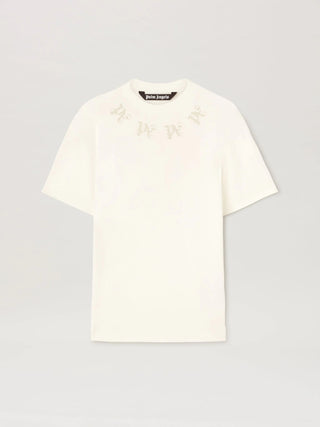 PALM ANGELS T - SHIRT STATEMENT MONOGRAM - Moda & Modi Luxury