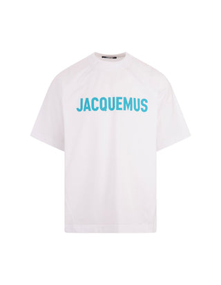 JACQUEMUS T-shirt Typo bianca - Moda & Modi Luxury