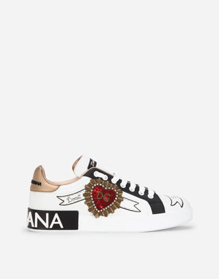 DOLCE&GABBANA Sneakers da Donna con patch e ricamo - Moda & Modi Luxury