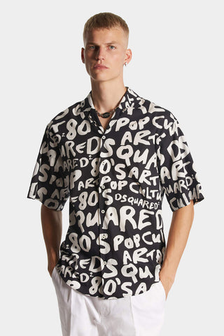 DSQUARED2 D2 POP 80'S BOWLING SHIRT - Moda & Modi Luxury