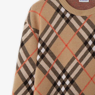 Pullover BURBERRY in misto lana Check - Moda & Modi Luxury