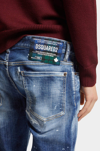 Jeans DSQUARED2 Medium Heritage Rammendo Wash Slim - Moda & Modi Luxury