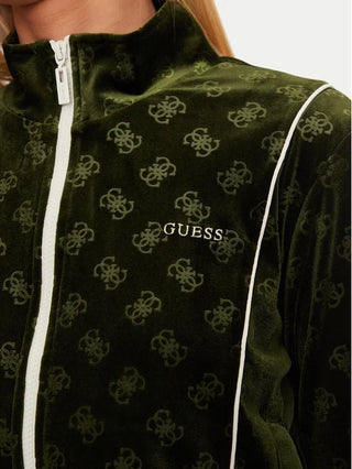 Felpa GUESS logo 4G con zip - Moda & Modi Luxury