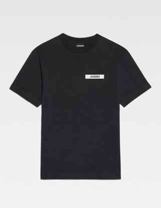 JACQUEMUS T-shirt con logo in gros grain - Moda & Modi Luxury