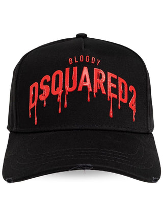 DSQUARED2 Cappello da baseball goffrato - Moda & Modi Luxury