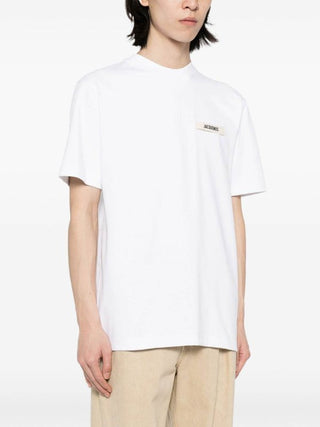 JACQUEMUS T-shirt Gros Grain bianco - Moda & Modi Luxury