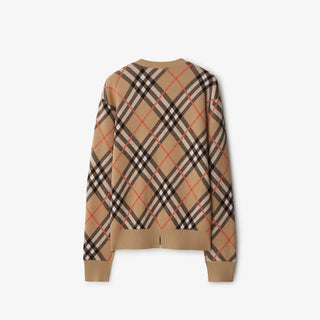 Pullover BURBERRY in misto lana Check - Moda & Modi Luxury