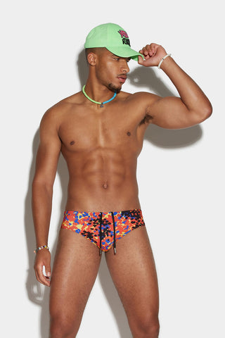 DSQUARED2 COSTUME SLIP GOTH SWIM BRIEF - Moda & Modi Luxury